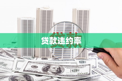 高要贷款违约率