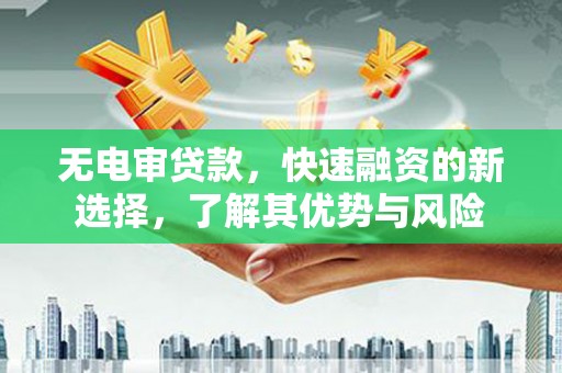 高要无电审贷款，快速融资的新选择，了解其优势与风险