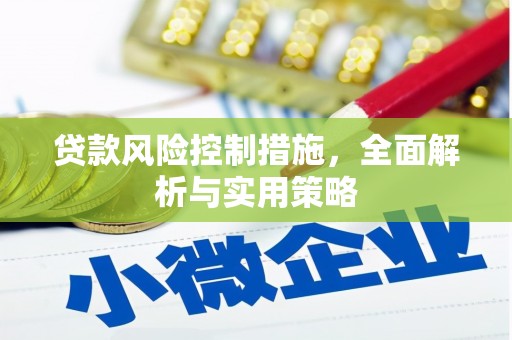 高要贷款风险控制措施，全面解析与实用策略