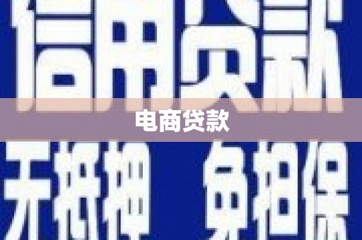 高要电商贷款