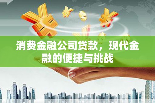 高要消费金融公司贷款，现代金融的便捷与挑战