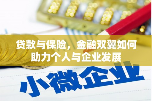 高要贷款与保险，金融双翼如何助力个人与企业发展