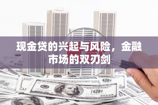 高要现金贷的兴起与风险，金融市场的双刃剑
