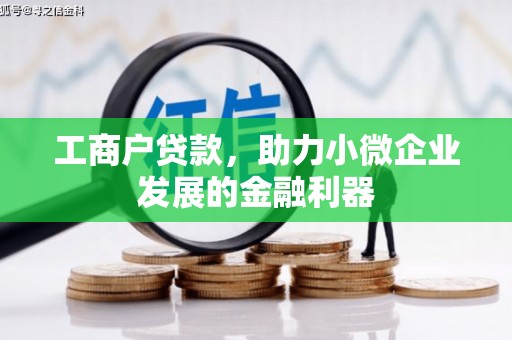 高要工商户贷款，助力小微企业发展的金融利器