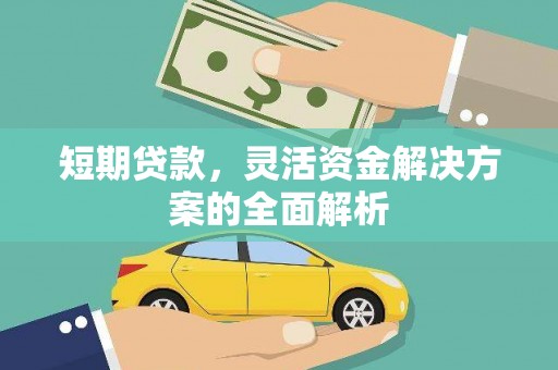 高要短期贷款，灵活资金解决方案的全面解析