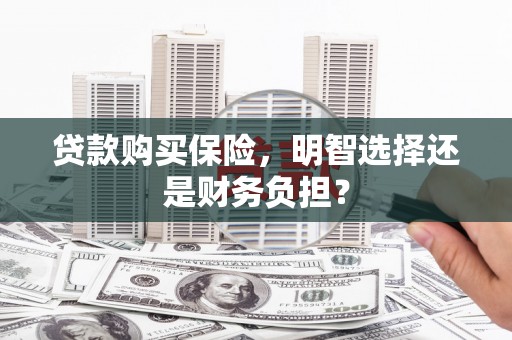 高要贷款购买保险，明智选择还是财务负担？