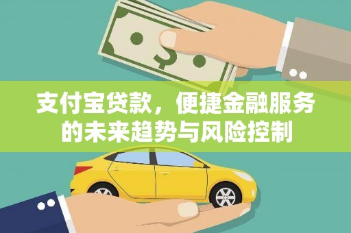 高要支付宝贷款，便捷金融服务的未来趋势与风险控制