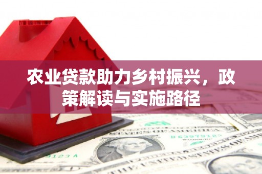 高要农业贷款助力乡村振兴，政策解读与实施路径
