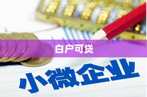 高要白户可贷