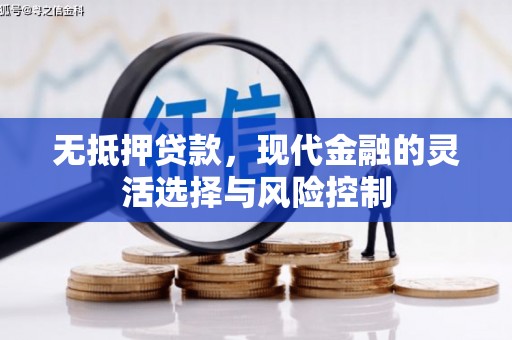 高要无抵押贷款，现代金融的灵活选择与风险控制