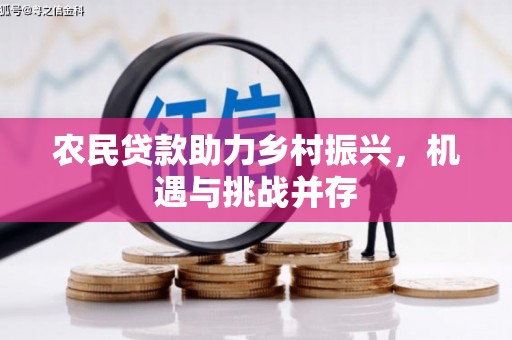 高要农民贷款助力乡村振兴，机遇与挑战并存
