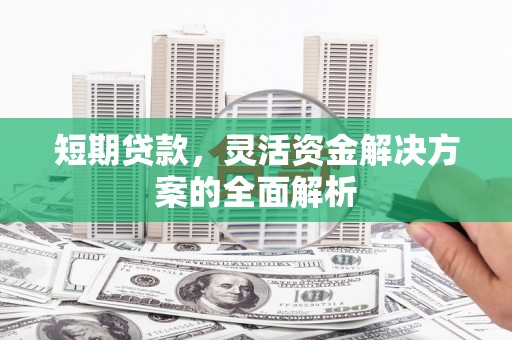 高要短期贷款，灵活资金解决方案的全面解析