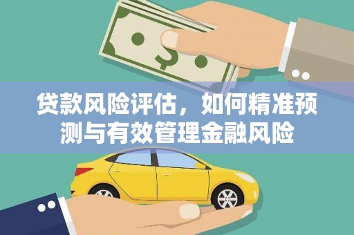 高要贷款风险评估，如何精准预测与有效管理金融风险