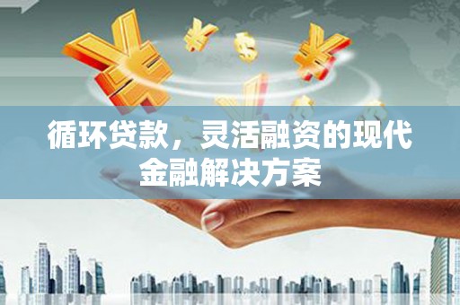 高要循环贷款，灵活融资的现代金融解决方案