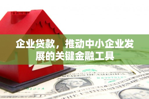 高要企业贷款，推动中小企业发展的关键金融工具