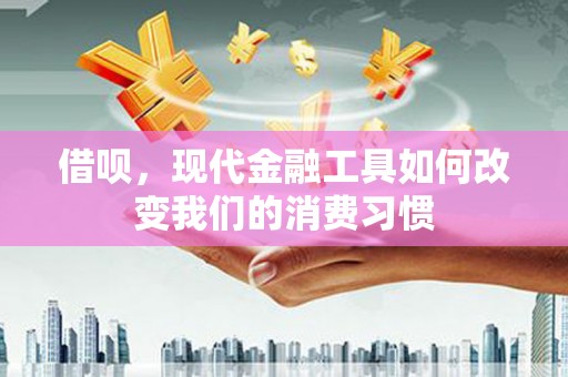 高要借呗，现代金融工具如何改变我们的消费习惯