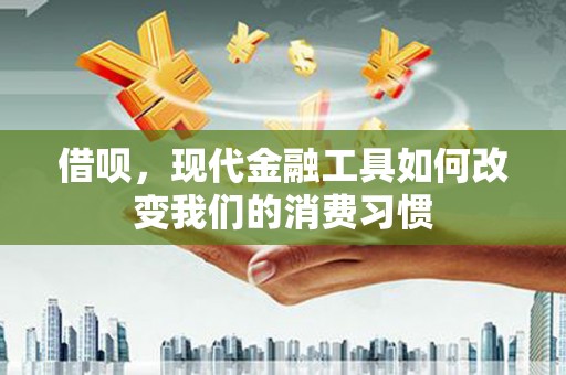 高要借呗，现代金融工具如何改变我们的消费习惯