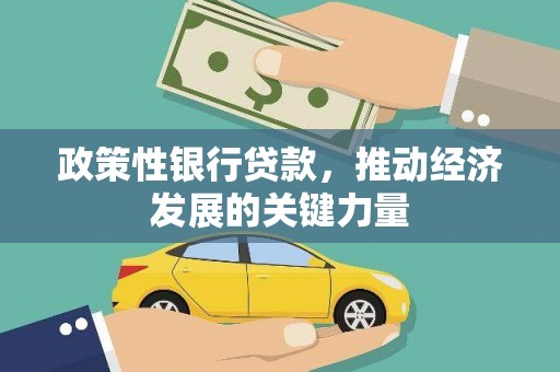 高要政策性银行贷款，推动经济发展的关键力量