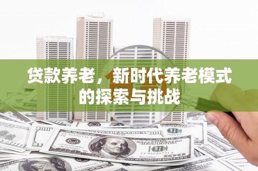 高要贷款养老，新时代养老模式的探索与挑战