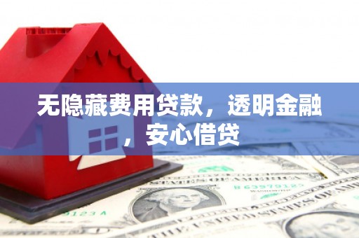 高要无隐藏费用贷款，透明金融，安心借贷