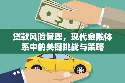 高要贷款风险管理，现代金融体系中的关键挑战与策略