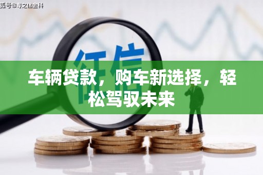 高要车辆贷款，购车新选择，轻松驾驭未来