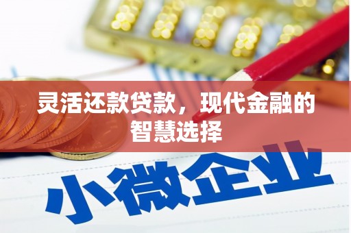 高要灵活还款贷款，现代金融的智慧选择