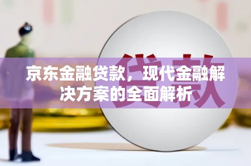 高要京东金融贷款，现代金融解决方案的全面解析