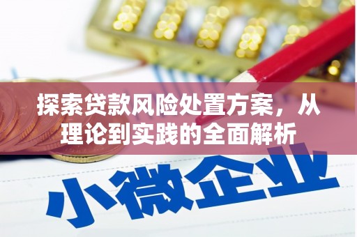 高要探索贷款风险处置方案，从理论到实践的全面解析