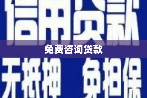 高要免费咨询贷款