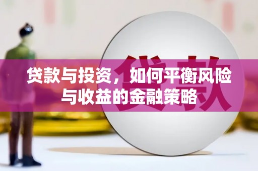 高要贷款与投资，如何平衡风险与收益的金融策略