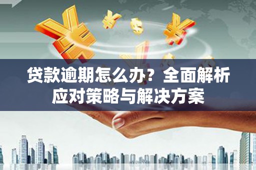 高要贷款逾期怎么办？全面解析应对策略与解决方案