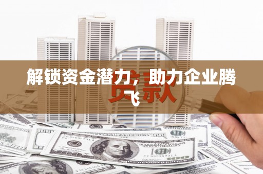 高要解锁资金潜力，助力企业腾飞